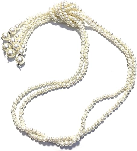 Amazon 2連 パールネックレス ラリエット 2本 ピアス セット ネックレス 通販