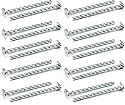 Amazon Powertec Qtb1006 T型スロット 1 4インチ 山 インチ サイズ Tボルト 長さ3 5インチ パック ｘ 3 1 2インチ 木工 道具 Diy 工具 ガーデン