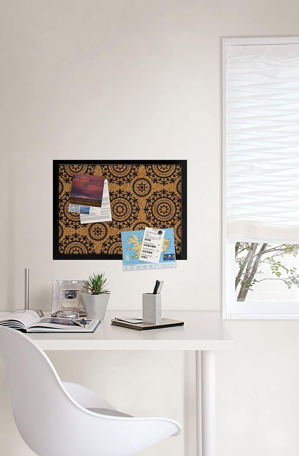 Wall Pops Phoenix Printed Cork Board: Home & Kitchen