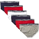 Nautica Men's 6 Pack Classic Cotton Fly Front Briefs