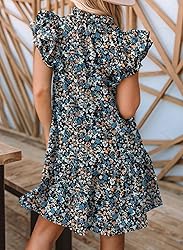 Dokotoo Summer Dresses for Women 2024 Boho Floral