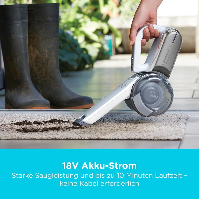 18V Pivot Akku-Handstaubsauger, PV1820L-QW