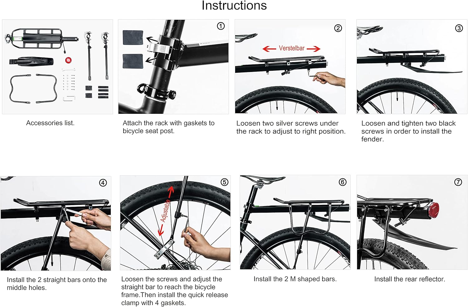 ROCKBROS Bike Tools for Bike Cargo Rack Aluminum Alloy Wrench Allen Small Portable Bike Hand Tools : Sports & Outdoors