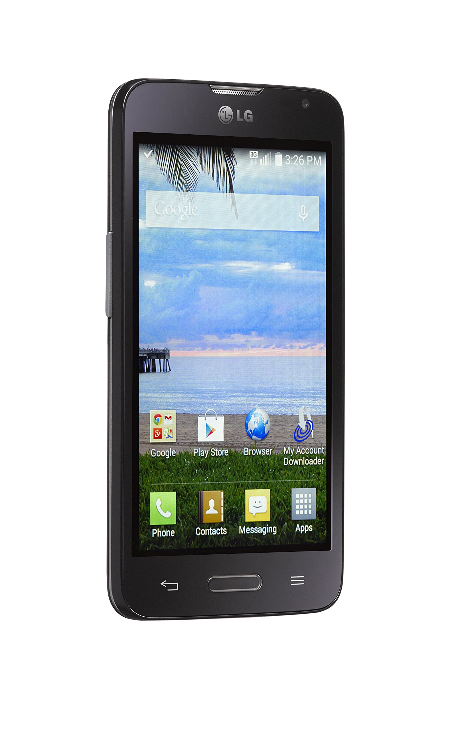 LG Ultimate 2 L41C Android Prepaid Phone with Triple Minutes (Tracfone