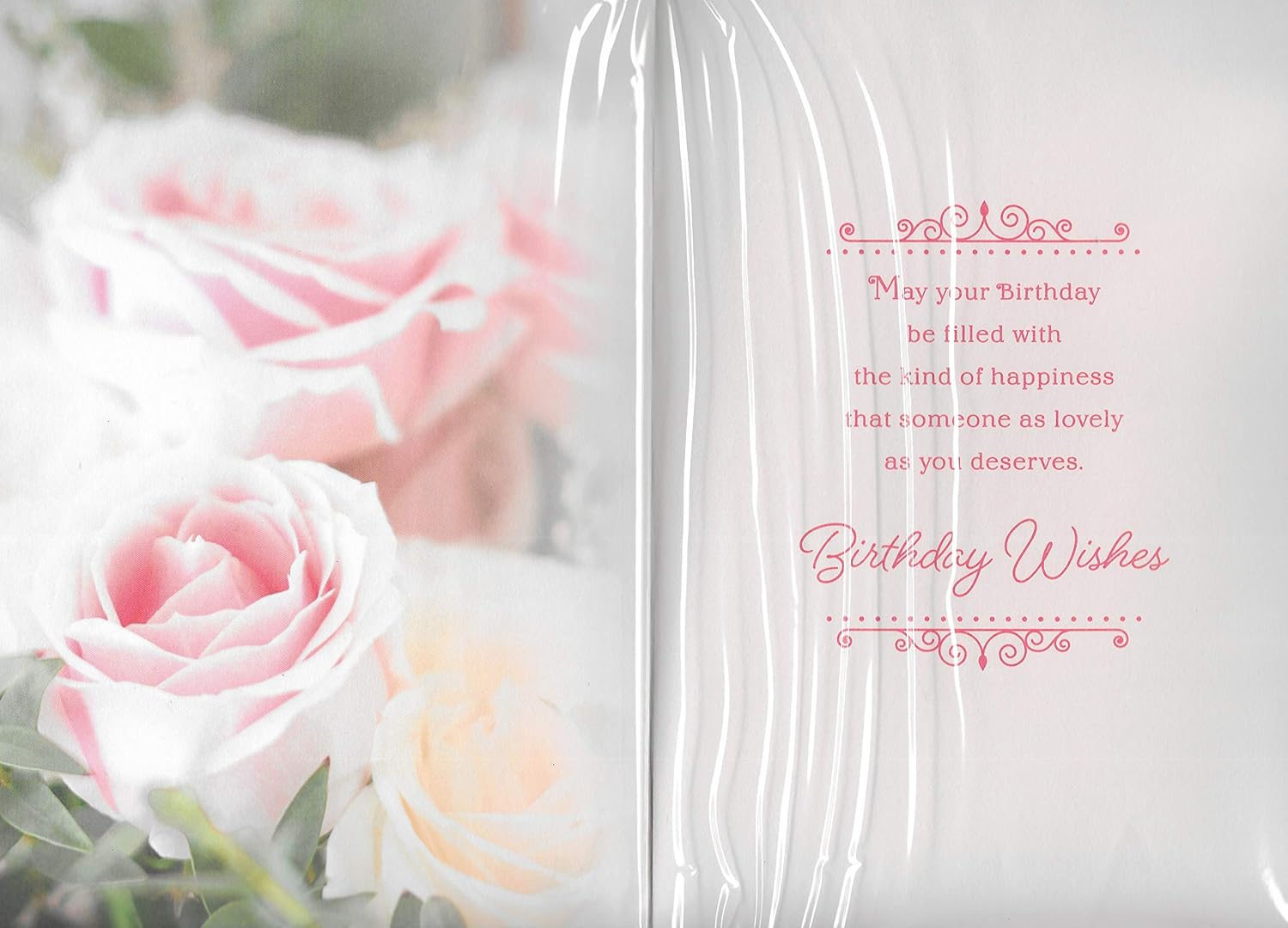 Daughter Birthday Card - Size 6" X 9", Reddish-Magenta, 6 x 9 inch - Image 3