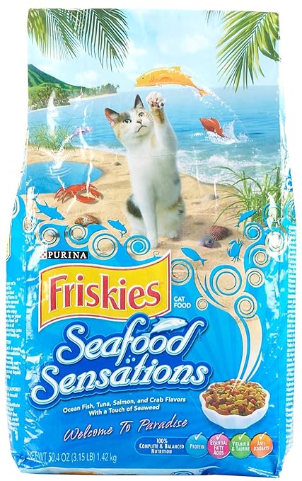 friskies seafood cat food