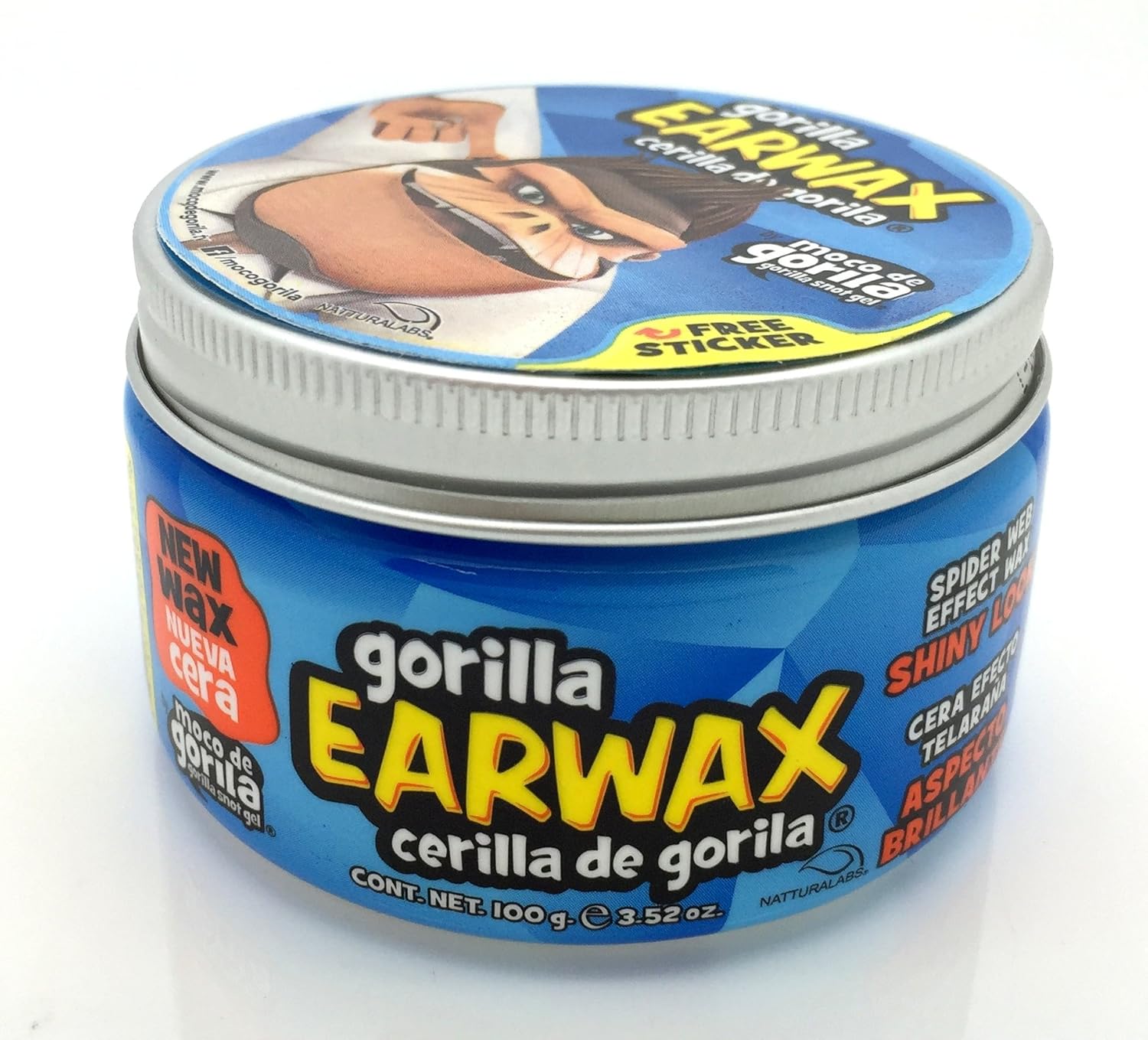 Buy Moco De Gorila Earwax Spider Web Effect Hair Wax Shiny Look