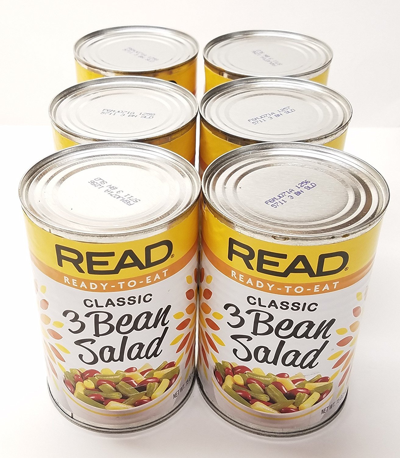 Read 3 Bean Salad 15oz Can (Pack of 6) : Canned And Jarred Bean Salad : Grocery & Gourmet Food