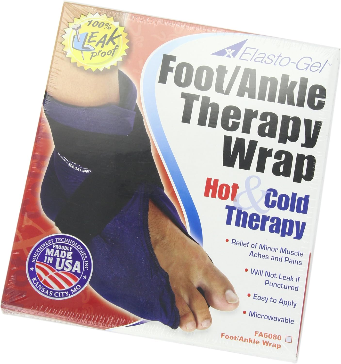Elasto Gel Hot/Cold Wrap,foot and Ankle Wrap: Health & Personal Care