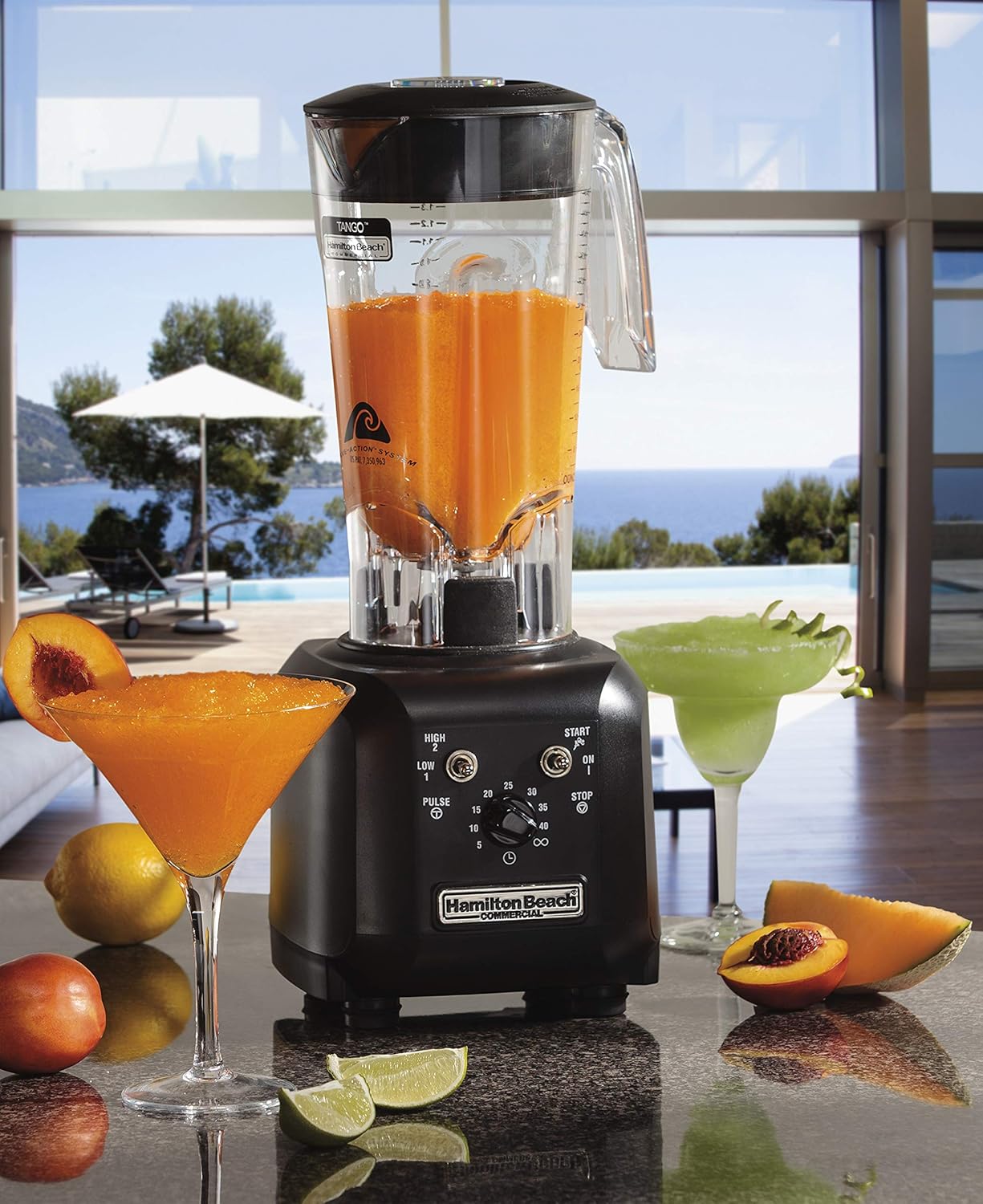 Amazon Com Hamilton Beach Hbh450r Tango Bar Blender Industrial Scientific