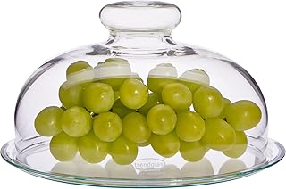 Trendglas Jena Obstglocke / Käseglocke mit Glasunterteller, 17 cm
