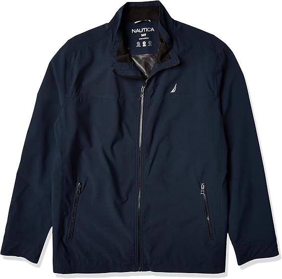 Nautica Men's Lightweight Stretch Golf Jacket, Navy, 4XT Amazon.ca