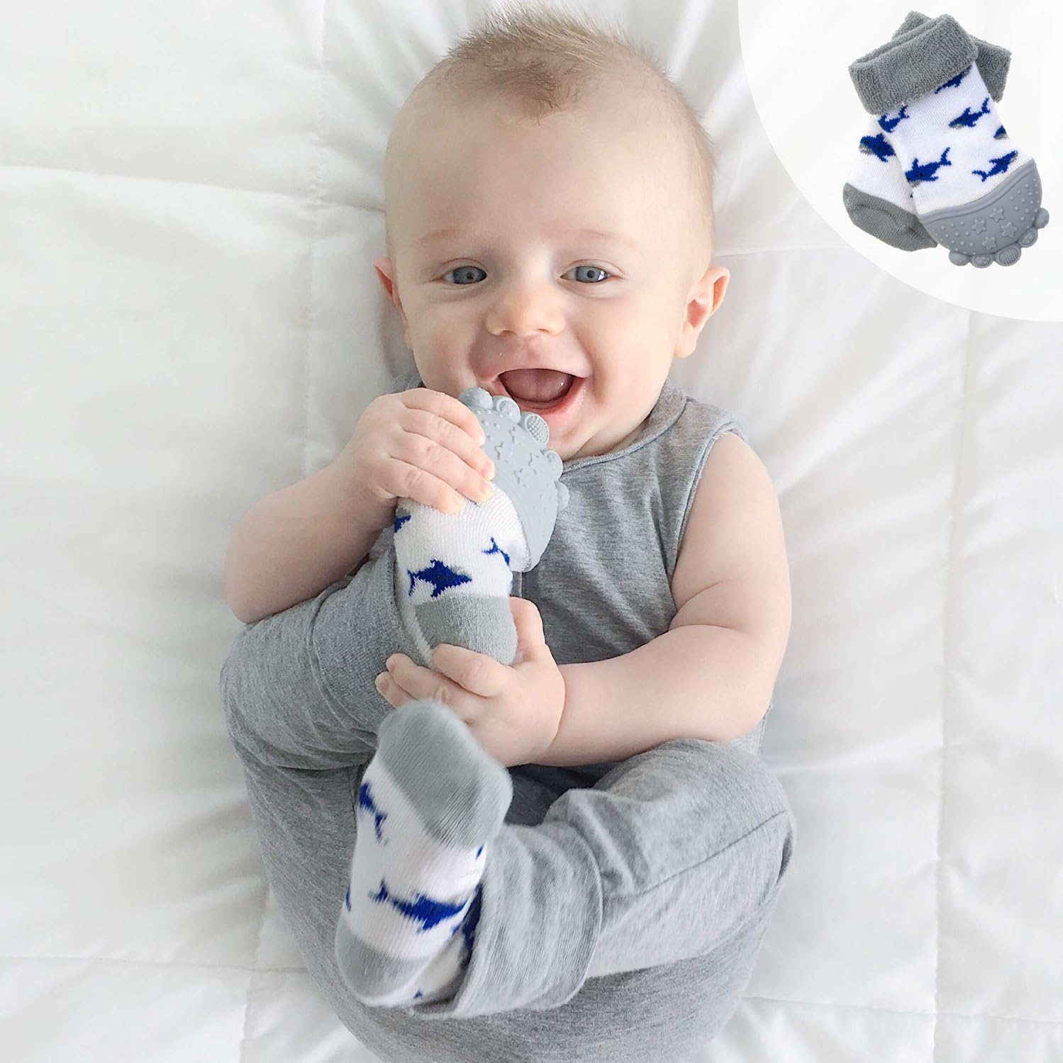 nuby shark teether