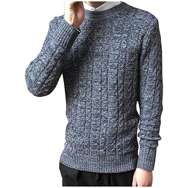 Amazon コージーエージ Cozyage ニットセーター メンズ ケーブル