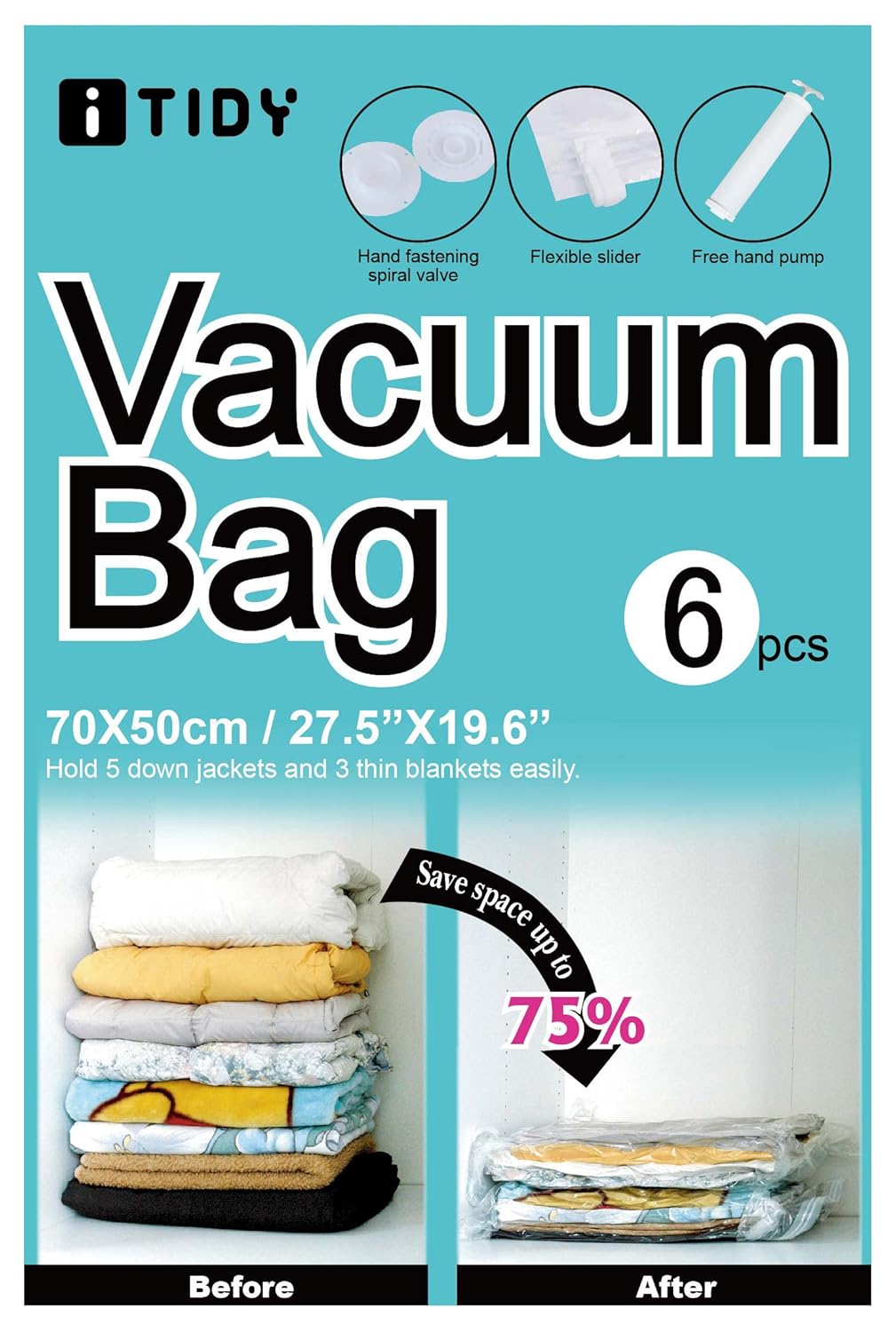 Vacuum Compression Bags Target IUCN Water