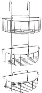 Tatay cestillo Metal Cromado, con 3 cestas, Colgar en la ...