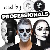 Blue Squid PRO Face Paint Black & White 30g Professional Water Based view 3