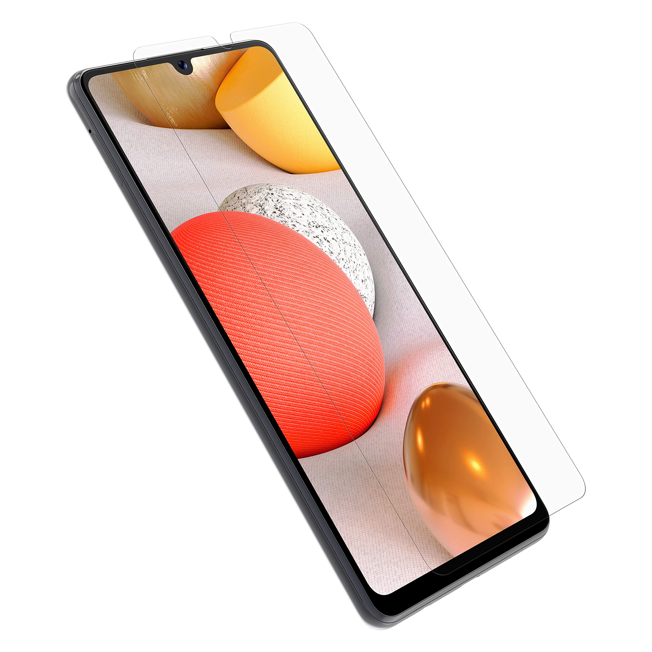 OtterBox Trusted Glass Screen Protector for Samsung Galaxy A42 5G, Tempered Glass, Scratch Protection, Drop Defense for Shatter Protection, Non-Retail Packaging