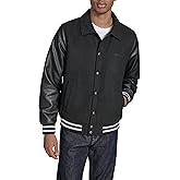 Levi's Men's Mixed Media Letterman Varsity Jacket
