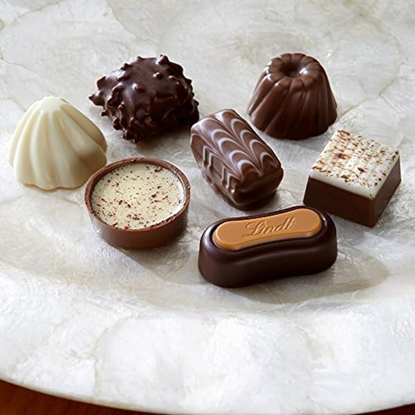 LINDT CREATION DESSERT, ASSORTED CHOCOLATE CANDY, EASTER CHOCOLATE CANDY GIFT BOX, 18 PIECES