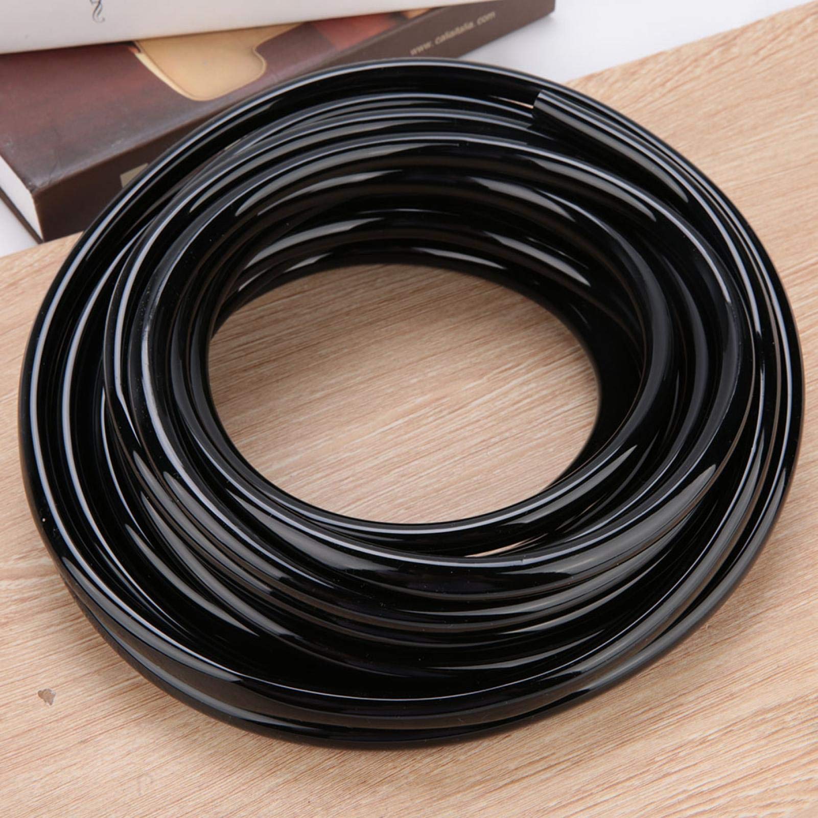 10M Irrigation Watering Hose Systems, 8/11mm PVC Flexible Pipe Drip Hose Tubing Watering Equipment,for Greenhouse flower plants lawn Garden