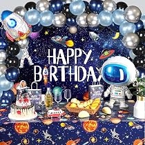 Amazoncom Solar System Party Decorations PRATYUS Outer Space Birthday