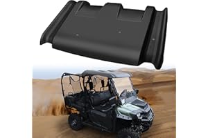 CUSAUTV Sport Roof Compatible with 2014-2025 Honda Pioneer 700 Accessories 2-Piece Combination Hard Roof Top Sun Visor Cover for Honda Pioneer 700-4 (2PCS)