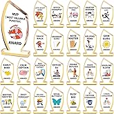 Cinnvoice 25 Pcs Funny Employee Appreciation Awards Gifts Bulk Clear Acrylic Thank You Trophies Reward Motivational Small Team Gifts for Office Coworker Staff Recognition