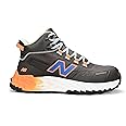 New Balance Fresh Foam Cremorne Composite Toe Safety Shoes for Men - Non Slip, Electrical Hazard - Brown, Mid