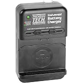 Vidpro PT-UNV Universal Li-Ion Battery Charger - Adjustable Programmable Travel Friendly Charger with Overcharge Protection and Automatic Polarity Detection Compatible with Most Battery Types