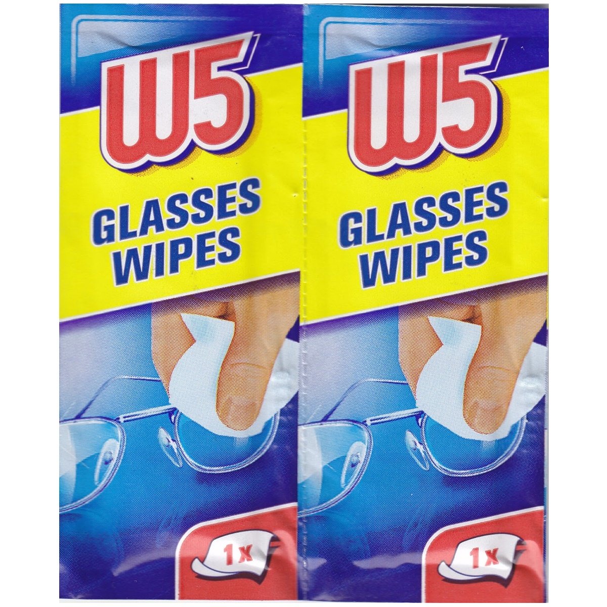 CLEANING WIPES (1 Box - 52 items) Suitable to Clean glasses, cameras, binoculars, car mirrors, helmet visors, computer screens, televisions, mobile phones iphone Android