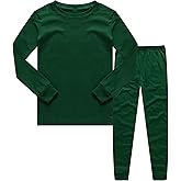 Family Feeling Kids & Toddler Boys Pajamas 2 Piece Pjs Set 100% Cotton Sleepwear