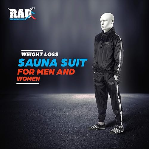 RAD Sauna Suit for men women weight loss Workout Sweat Suits