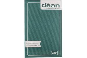 Dean & Fils DEA95004 Four Employees Payroll Book-1 Each