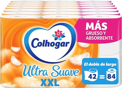 Colcasa Toilettenpapier, 42 Rollen