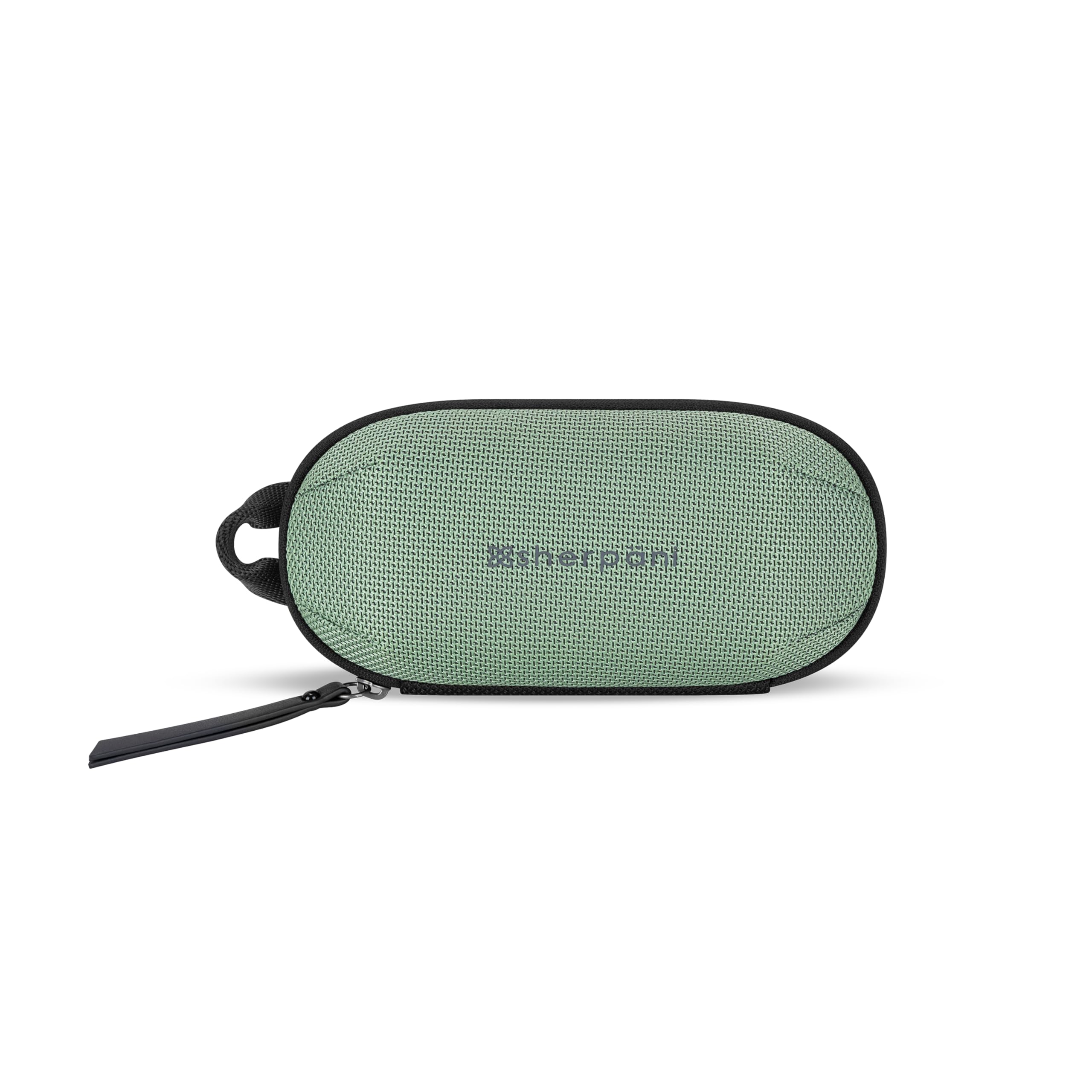 Photo 1 of Sherpani Mini Co-Pilot, Travel Cable Bag, Cord Storage Organizer, Small Tech Pouch, Accessory Carrying Case, Travel Essentials for Women (Aloe Mist)