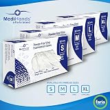 Farla Medical MediHands Vinyl Gloves Large 100 Count Powder Free Latex Free view 6