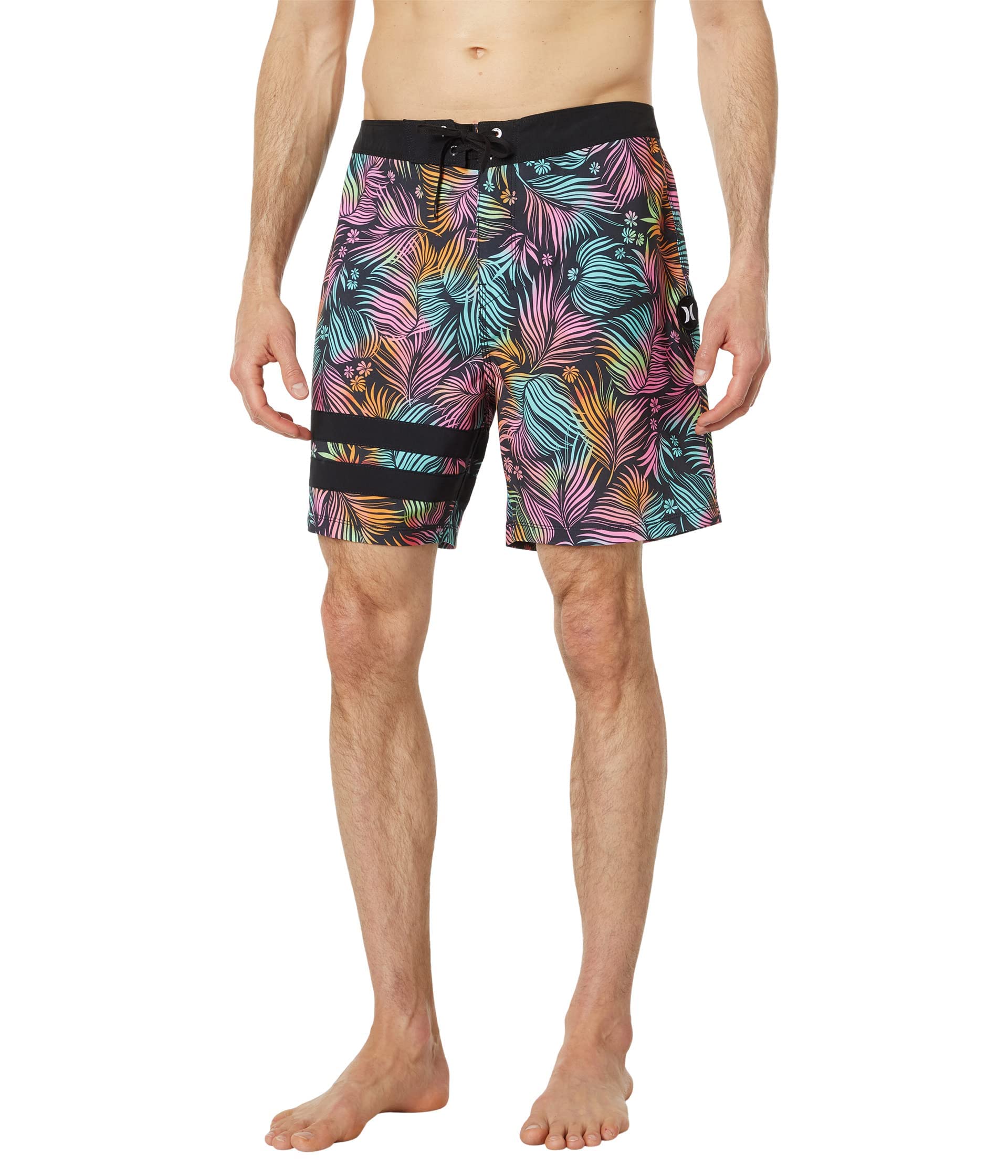 Hurley Block Party 18' Black Multi, Size : 31