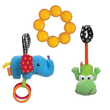infantino rattle teether