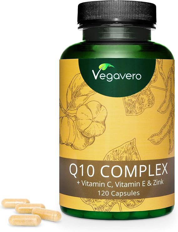 Coenzima Q10 100mg Vegavero La nica Natural COMBINACI N NICA 