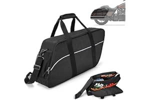 HODRANT Saddlebag Liners Bag, Travel Motorcycle Saddlebag Organizer Compatible with Harley Davidson 1993-2022 Touring Road Glide/Street Glide/Electra Glide/Road King Hard Saddlebag, 1 Bag Only