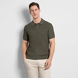 Van Heusen Men's Short Sleeve Temp Control Polo