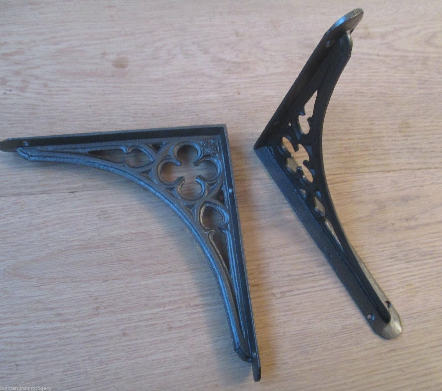 Cast Iron Vintage Old Styl Scroll Shelf Support Book Sink Toilet Cistern Bracket | UK