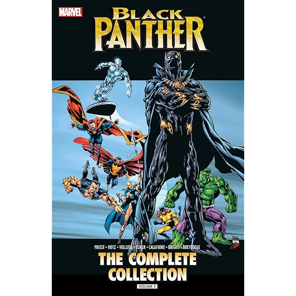 ブラックパンサー Priest版 全4巻セット　英語版 Amazon.com: BLACK PANTHER BY CHRISTOPHER PRIEST: THE COMPLETE