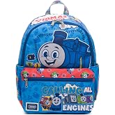 Wondapop Ruz Thomas and Friends Calling All Engines 13" Deluxe Nylon Mini Backpack