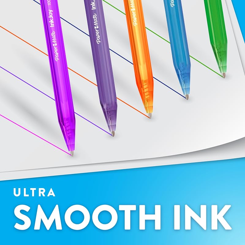 InkJoy 100RT Bolígrafo retráctil | punta media (1,0 mm) | azul | paquete de 20