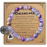 Sereney Mothers Day Gifts for Grandma Mom Bonus Mom, Grandma Bracelet as Grandmother Mothers Day Gifts, Bonus Mother Tree of Life Bracelet as Birthday Gift,Sister Bracelets for Women as Sister Gift