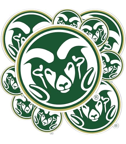 College Vinyl Decal Desert Cactus Colorado State University Sticker CSU ...
