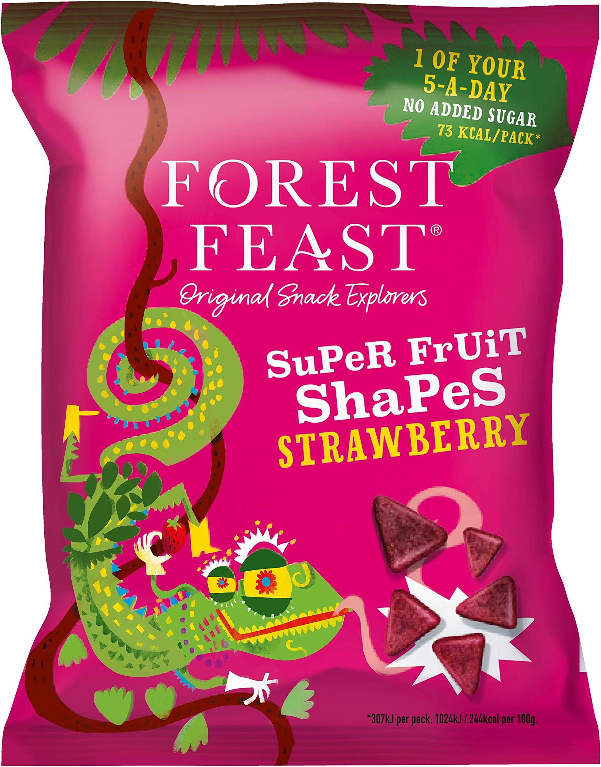 Forest Feast Strawberry Fruit Shapes Single