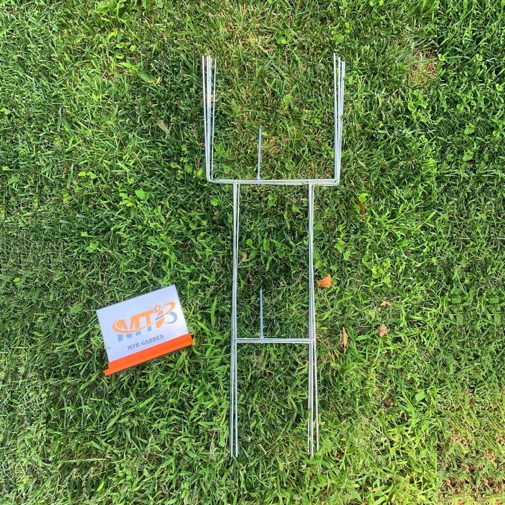5) of (Pkg x10-inch 30 Stakes Wire Frame H MTB 9ga Signs Yard for